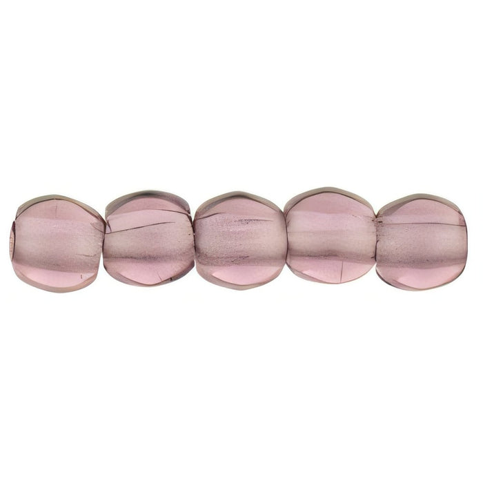 Czech Round Beads 2mm Med Amethyst