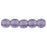 Czech Round Beads 2mm Tanzanite