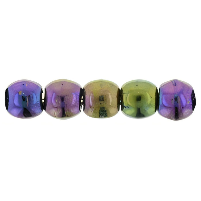 Czech Round Beads 2mm Iris - Purple