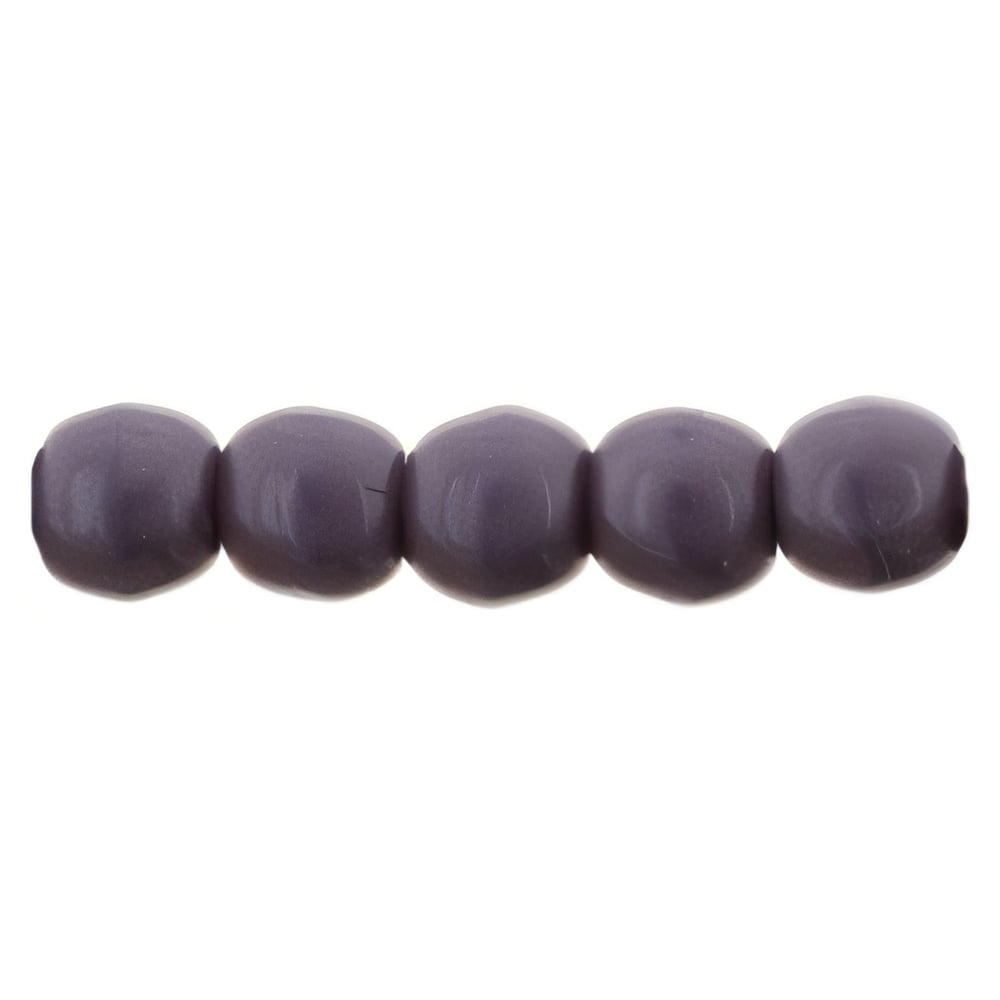 Czech Round Beads 2mm Opaque Purple