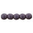 Czech Round Beads 2mm Opaque Purple