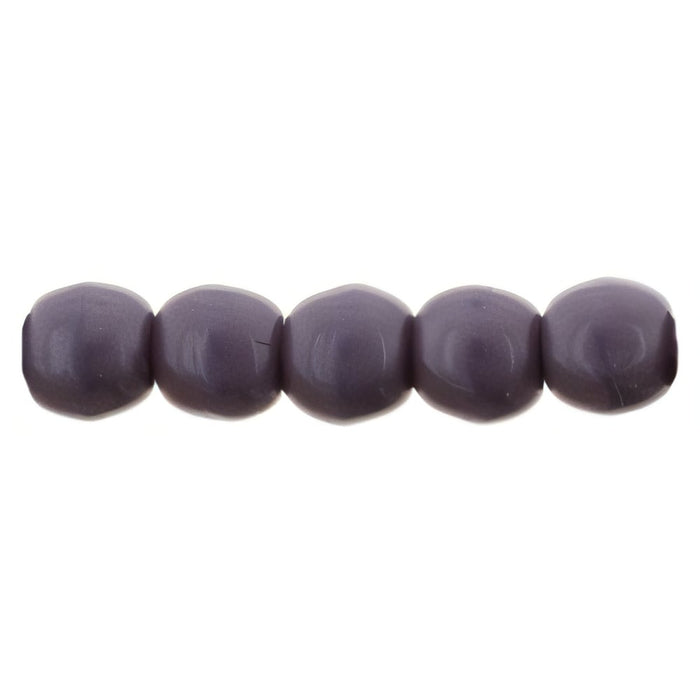 Czech Round Beads 2mm Opaque Purple