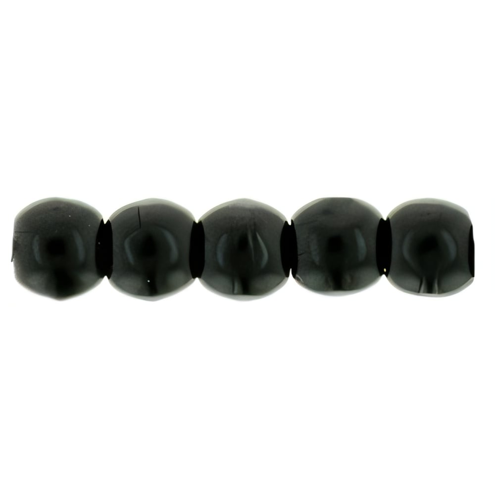 Czech Round Beads 2mm Jet