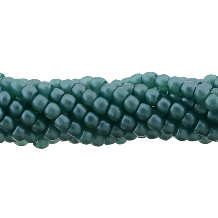Czech Glass Pearls 2mm Teal