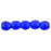 Czech Round Beads 2mm Cobalt
