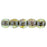 Czech Round Beads 2mm Luster - Transparent Green