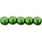 Czech Round Beads 2mm ColorTrends: Saturated Metallic Kale