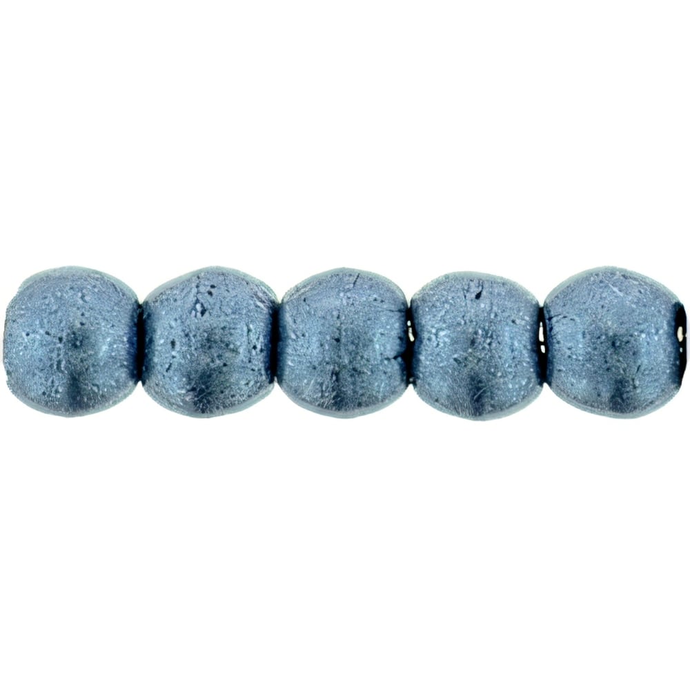 Czech Round Beads 2mm ColorTrends: Saturated Metallic Niagara