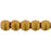 Czech Round Beads 2mm ColorTrends: Saturated Metallic Flame