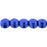 Czech Round Beads 2mm ColorTrends: Saturated Metallic Lapis Blue