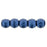 Czech Round Beads 2mm Metallic Suede - Blue