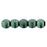 Czech Round Beads 2mm Metallic Suede - Lt Green