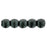 Czech Round Beads 2mm Metallic Suede - Dk Forest