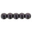 Czech Round Beads 2mm Metallic Suede - Dk Plum