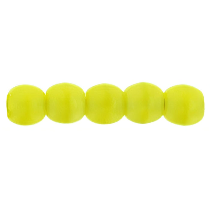 Czech Round Beads 2mm Chartreuse