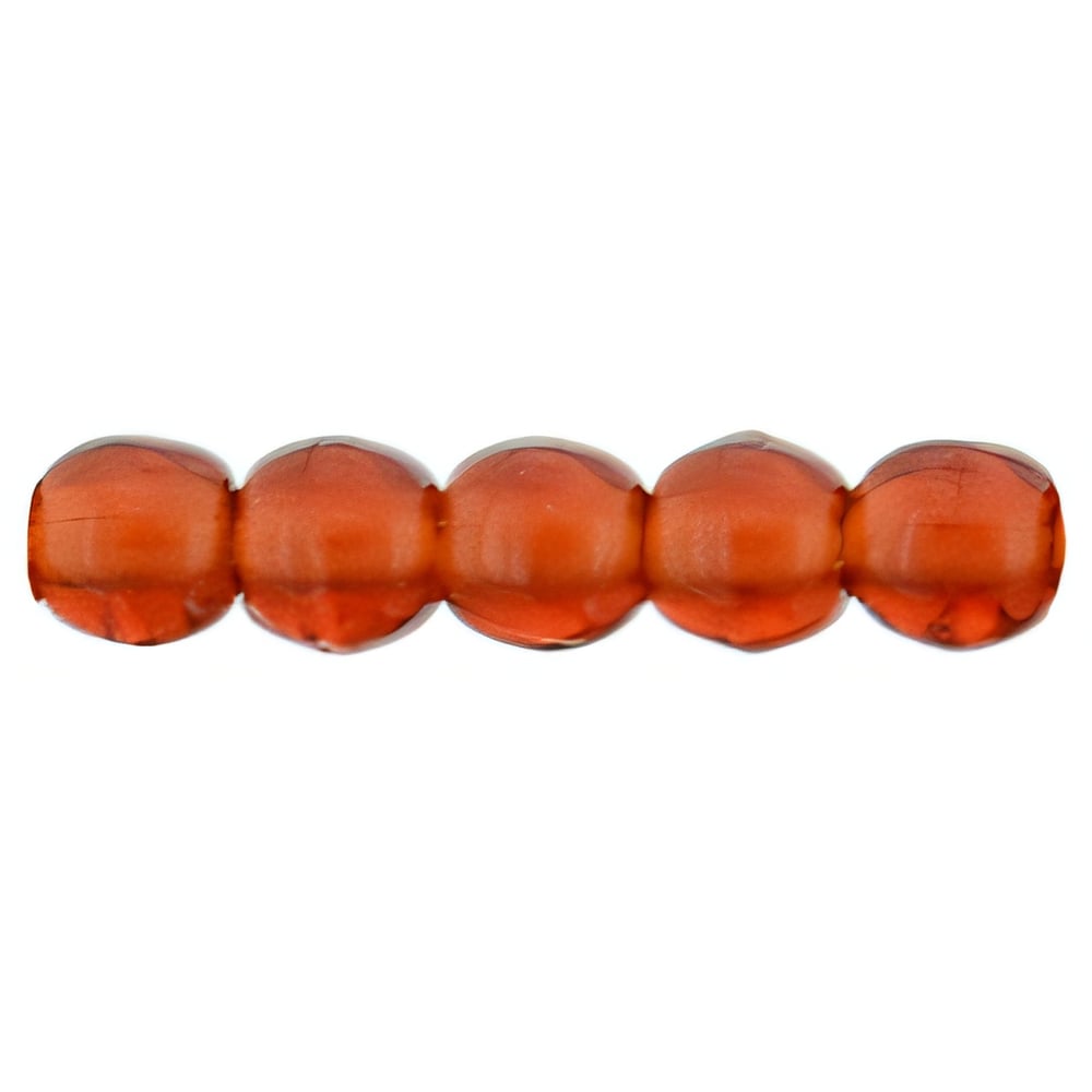 Czech Round Beads 2mm Siam Ruby