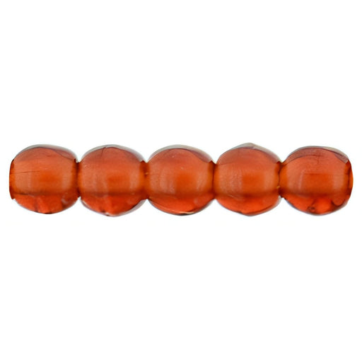 Czech Round Beads 2mm Siam Ruby