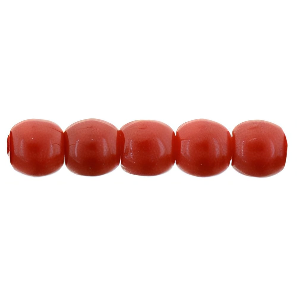 Czech Round Beads 2mm Opaque Red