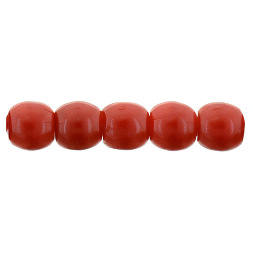 Czech Round Beads 2mm Opaque Red