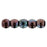 Czech Round Beads 2mm Luster - Metallic Amethyst