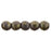 Czech Round Beads 2mm Opaque Purple - Bronze Picasso
