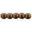 Czech Round Beads 2mm Opaque Red - Bronze Picasso