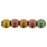 Czech Round Beads 2mm Matte - Metallic Bronze Iris