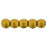 Czech Round Beads 2mm Matte - Metallic Antique Gold