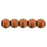 Czech Round Beads 2mm Matte - Metallic Antique Copper