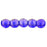Czech Round Beads 2mm Luster Iris - Cobalt