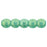 Czech Round Beads 2mm Luster Iris - Atlantis Green