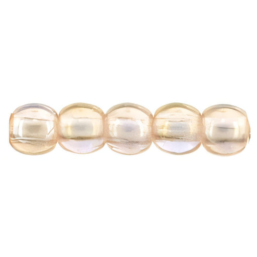 Czech Round Beads 2mm Luster Iris - Rosaline