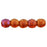 Czech Round Beads 2mm Luster Iris - Ruby