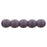 Czech Round Beads 2mm Matte - Opaque Purple
