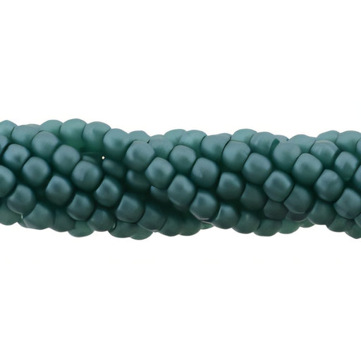 Czech Glass Pearls 2mm Matte - Teal