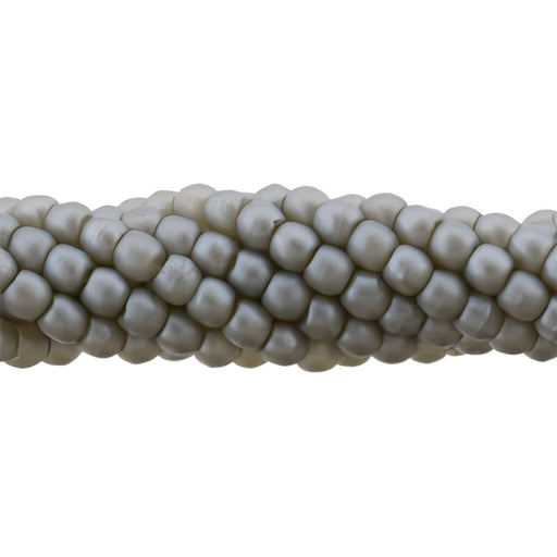 Czech Glass Pearls 2mm Matte - Silver