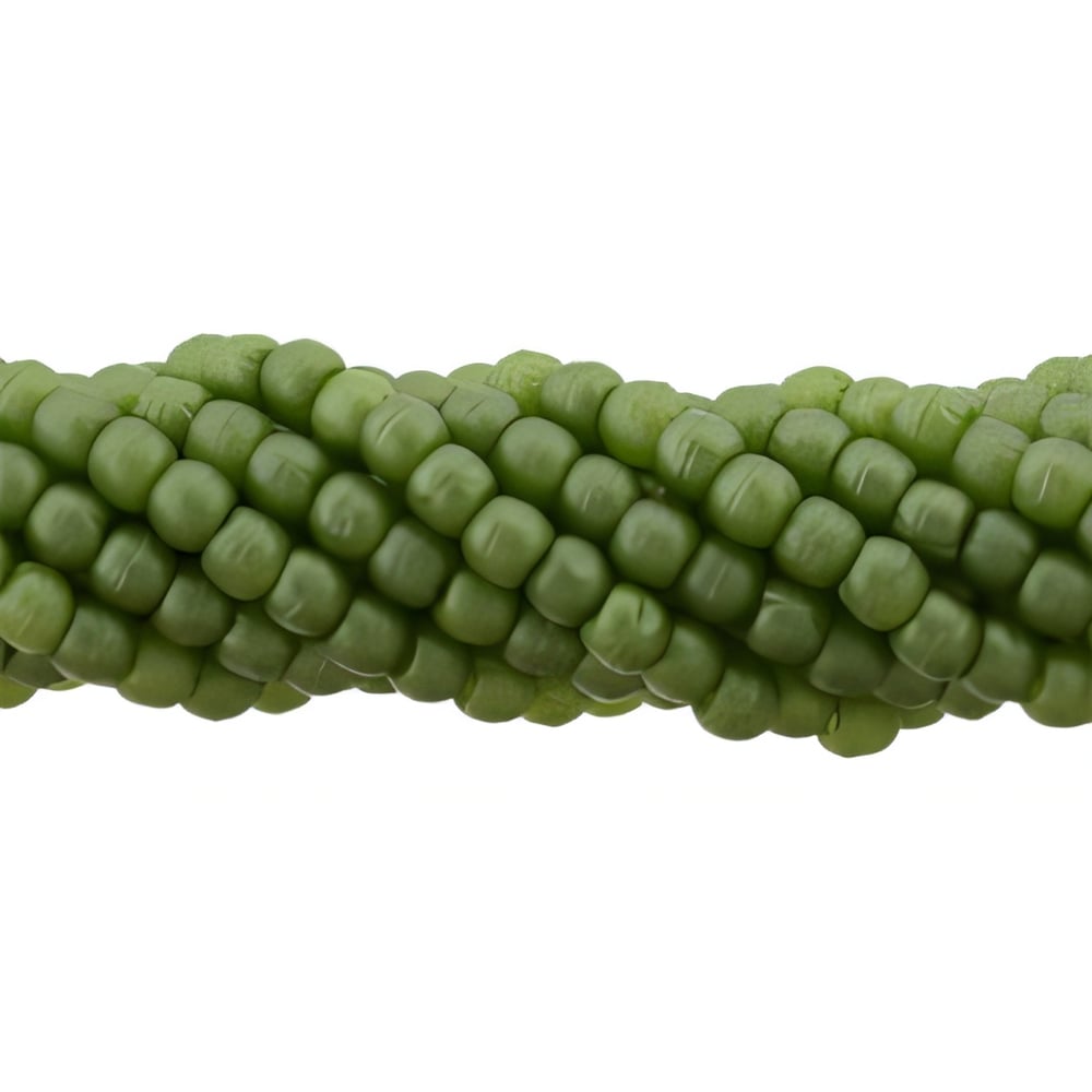 Czech Glass Pearls 2mm Matte - Olive