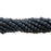 Czech Glass Pearls 2mm Matte - Charcoal