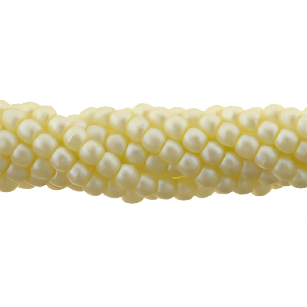 Czech Glass Pearls 2mm Matte - Cream