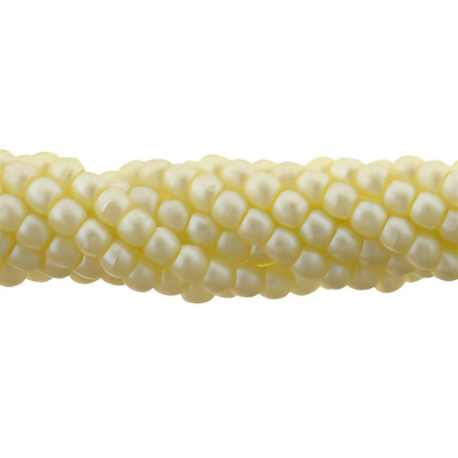 Czech Glass Pearls 2mm Matte - Cream