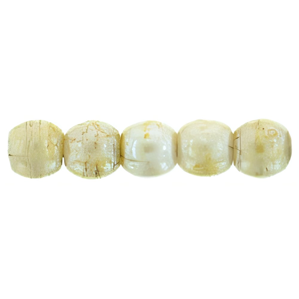 Czech Round Beads 2mm Opaque Luster - Picasso