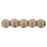 Czech Round Beads 2mm Luster - Opaque Rose/Gold Topaz