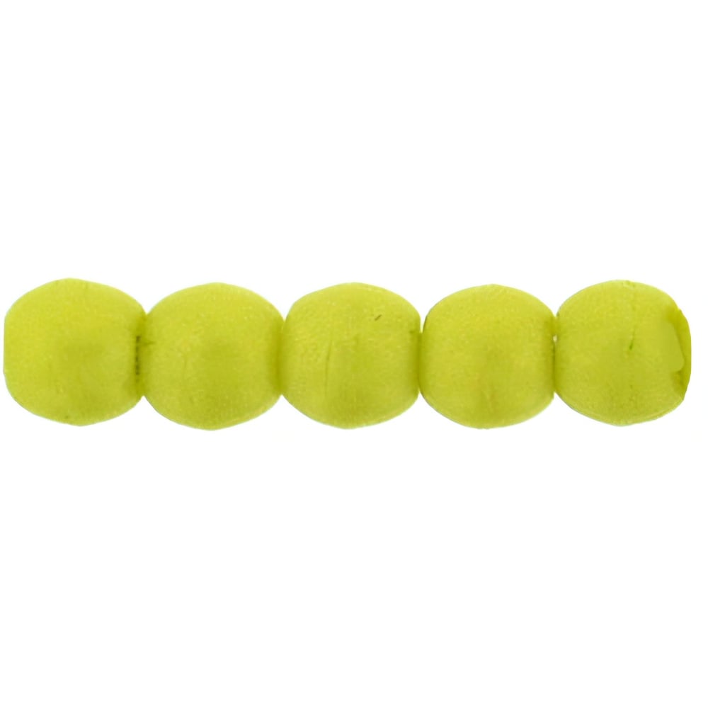 Czech Round Beads 2mm Pacifica - Honeydew