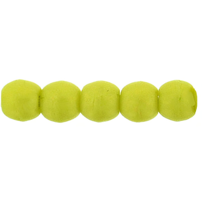 Czech Round Beads 2mm Pacifica - Honeydew