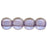 Czech Round Beads 3mm Bronze Illusion