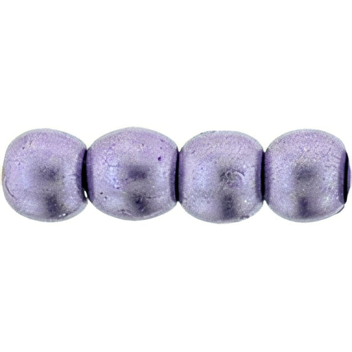 Czech Round Beads 3mm ColorTrends: Saturated Metallic Ballet Slipper