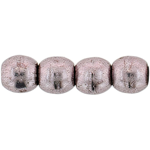 Czech Round Beads 3mm ColorTrends: Saturated Metallic Almost Mauve
