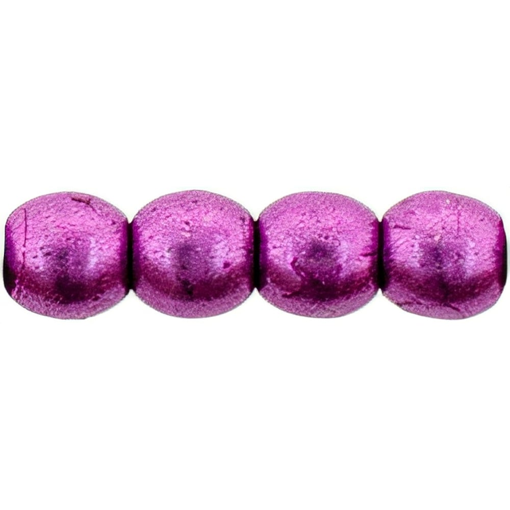 Czech Round Beads 3mm ColorTrends: Saturated Metallic Spring Crocus