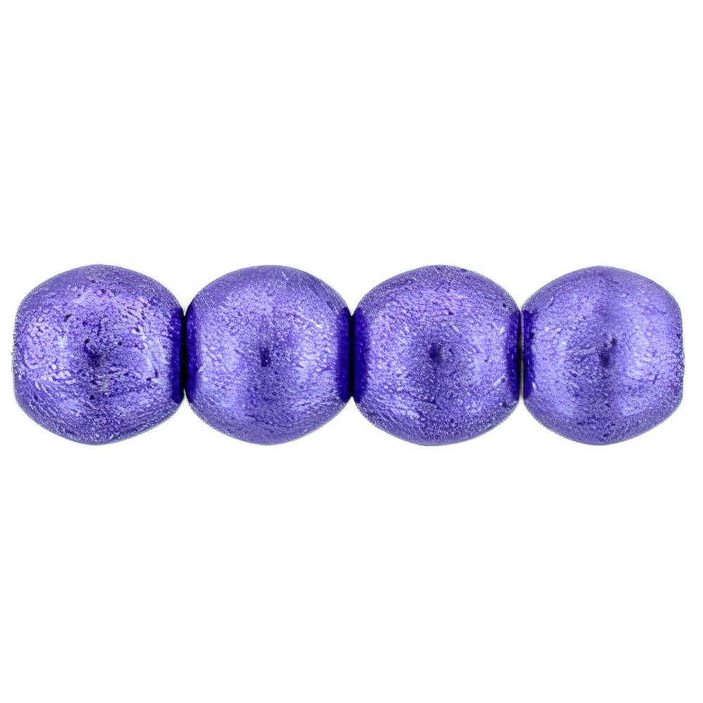 Czech Round Beads 3mm ColorTrends: Saturated Metallic Ultra Violet