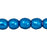 Czech Round Beads 3mm ColorTrends: Saturated Metallic Galaxy Blue